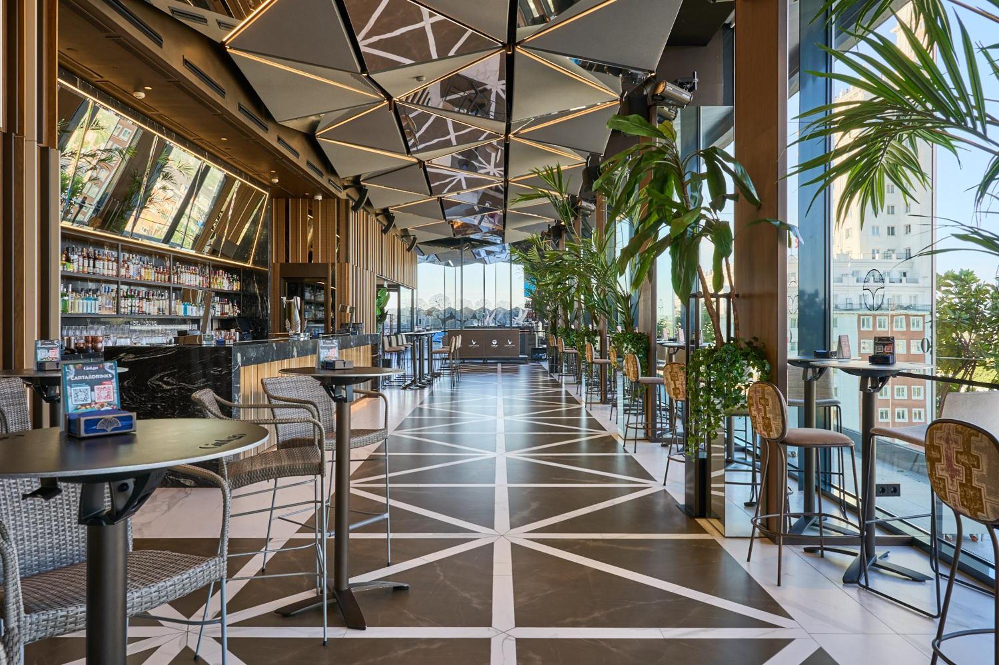 Vp Plaza Espana Design Madrid Esterno foto The interior of the lounge