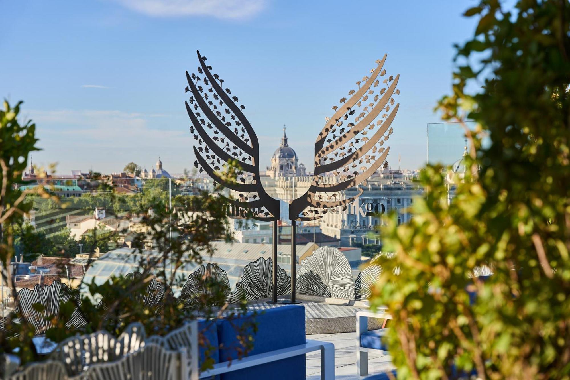 Vp Plaza Espana Design Madrid Esterno foto The rooftop of the hotel